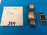 2-wrist watches-Elgin and Lord Elgin