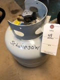 Newer 20lbs Propane cylinder with updated adapter, NO SHIPPING!