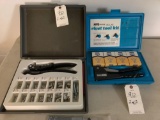 Rivet tool kit w/ rivets and a Workshop threaded rivet nut crimper