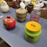 Lot of 4 Cookie Jars