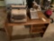 Desk, old Matura electric typewriter, calculator (no cord) No shipping