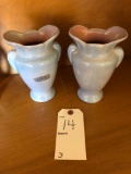 Weller vase & 2 Gonder vases