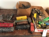 Lionel train set with locomotive, cars, tracks, etc.(not sure if complete). Shipping