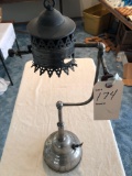 Kerosene/gas metal lantern. No Shipping