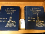 2 Remsen St. Mary's Catholic Church Centennial photo books