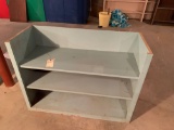 2 painted shelves. No shipping