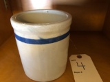 Blue banded beater jar