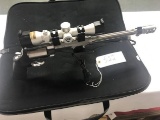 S & W Performance Center .460 S & W Mag., w/ 14'' s.s. fluted bbl, muzzle brake, w/ Nikon 2.5 x 8 x
