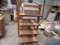 Wood 4 Shelf Storage Unit