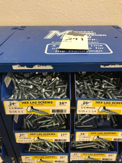 Assortment 5/16 and 3/8 Lag Bolts