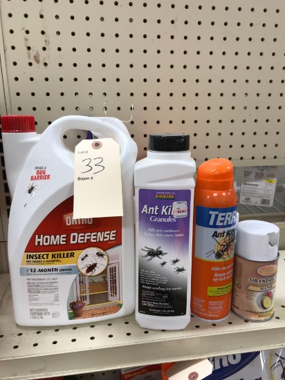 Assortment Insect Control and Repellants