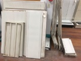 Steel Shelving and Pegboard