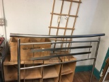 Metal Display Rack and Wood Collector Boxes