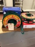 Assortment Seasonal LIghts and Roller Reel