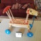 Playschool Vintage Walker Wheel Horse