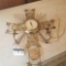 Wall Clock Religious Motif