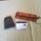 Leather Trucker Wallet and Cigarette Coin Purse