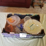 Assortment Serving Trays and Covered Dishes