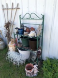 Trellis, Garden Rack, Pots, Decorative Fence, and lawn Ornaments