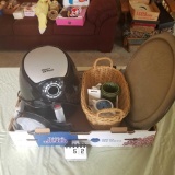 Air Fry Cooker and Wicker Basket