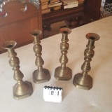 Candlestiick Set of 4 Matching