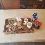 Assortment Vintage Collectible Items inc Batman, Pooh and Muppets