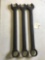SNAP ON Black Matte Finish Combination 1 7/8, 1 13/16, and 1 3/4 Wrenches