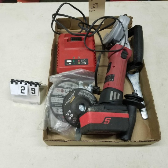 SNAP ON Hand Grinder w/ Adjust a Head