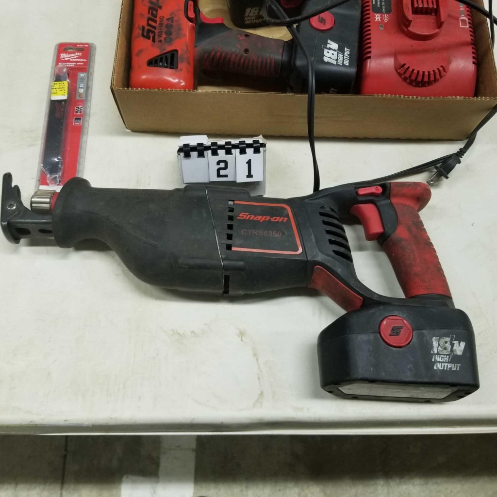 SNAP ON 18v Reciprocating Saw, 1/2 