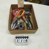 Assortment Tin Snips and Pliers