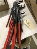 Assortment Expandable Pliers inc. KNIPEX