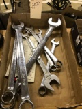 Assortment Combination SAE and Metric Wrenches inc. SNAP ON and CASE IH