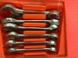 Assortment SNAP ON SAE Combination Stubby Wrench Set