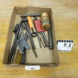 Assortment inc. Punches, Chisels, and Small Nut Breaker