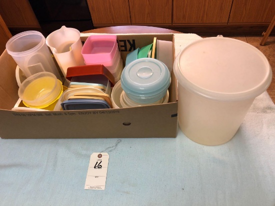 Assortment Poly Storage Containers