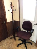 Modern Desk Chair and Hall Tree