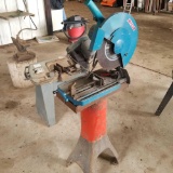 Ryobi Cutoff Saw on Pedestal Stand