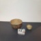 Sponge Ware Advertising Bowl and Heart Bowl