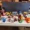 M&M Collectible Items inc. Dolls, Figurines, Caps, and Candy Dishes