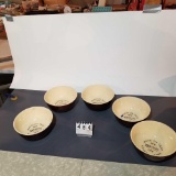 Mapleton Trust and Savings Bank 100 Years Bowls