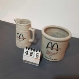 McDonalds Crock Pitcher and Pickler