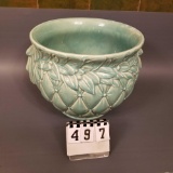 McCoy Green Leaf Vase