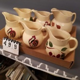 Assortment Medium Size Pitchers
