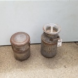Metal Cream Can Assortment