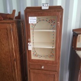 Pastry/Pie Display w/ Painted Glass Door