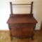 Antique Wash Stand with Towel Rack