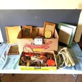 Miscellaneous electrical items and picture frames