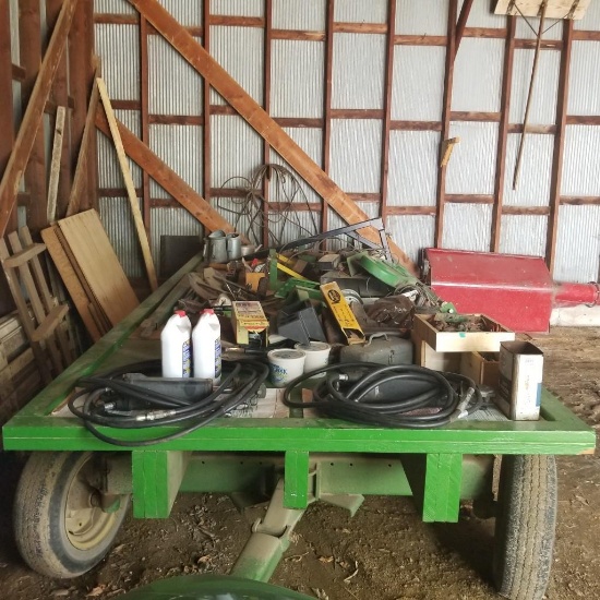 6x14 Seed Rack on John Deere Gear