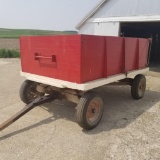 6x10 Wood Barge Box on Electric Running Gear