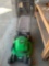 Lawn boy sens-a-speed Self-propelled mulching lawn mower with bagger, 4 adjustable wheels, 18'' cut.